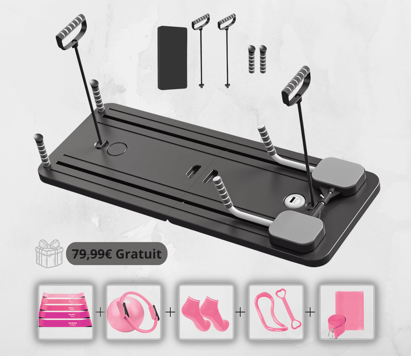 Fitzeo™ Planche de Fitness Multifonction
