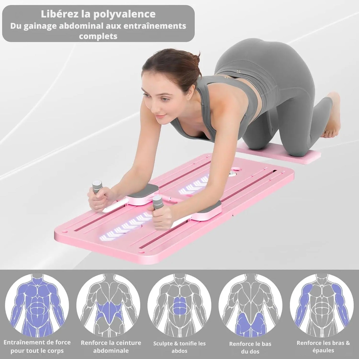 Fitzeo™ Planche de Fitness Multifonction